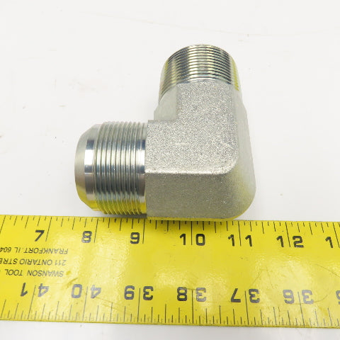 1-1/2" NPT x 1-1/2" JIC Flare Male Elbow 90°