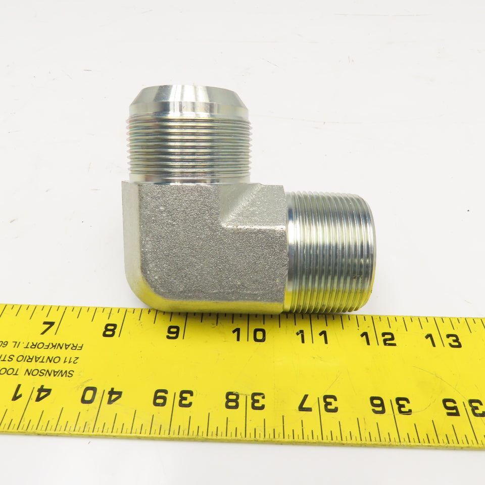 1-1/2" NPT x 1-1/2" JIC Flare Male Elbow 90°