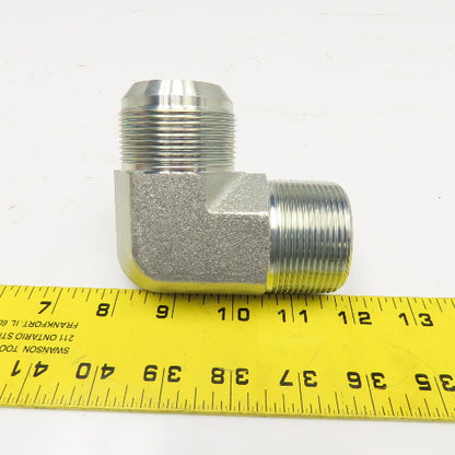 1-1/2" NPT x 1-1/2" JIC Flare Male Elbow 90°