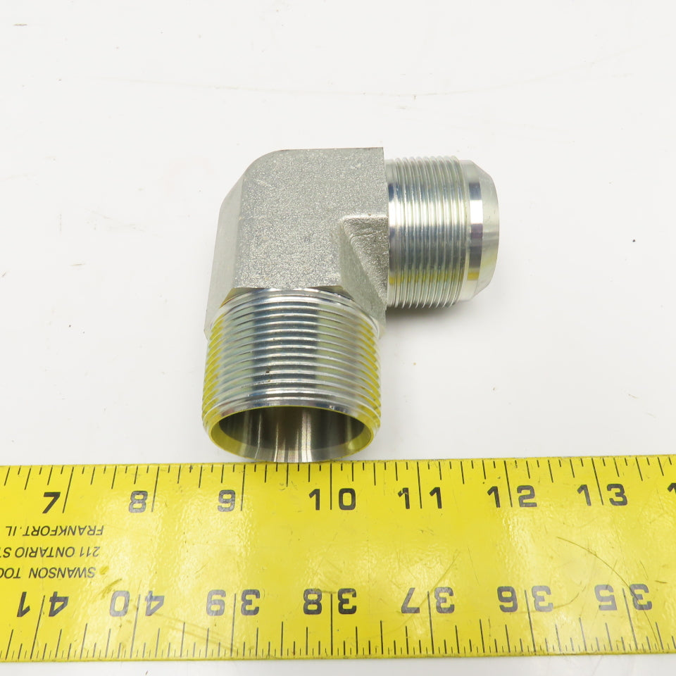 1-1/2" NPT x 1-1/2" JIC Flare Male Elbow 90°
