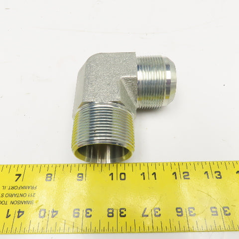 1-1/2" NPT x 1-1/2" JIC Flare Male Elbow 90°