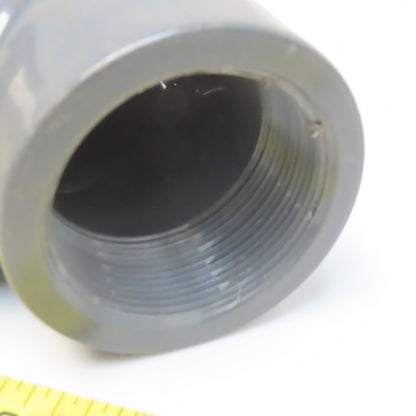 2" Pipe FPT x FPT Schedule 80 Gray 90° PVC Elbow Lot of 5