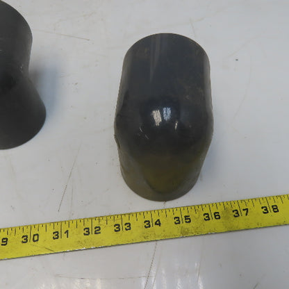 2" Pipe FPT x FPT Schedule 80 Gray 90° PVC Elbow Lot of 5