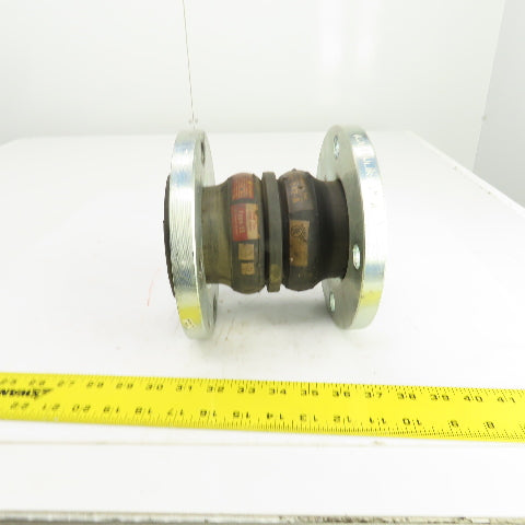 Proco Style 242-A 3" Flexible EPDM Expansion Joint Coupling 7-1/2" Flange OD
