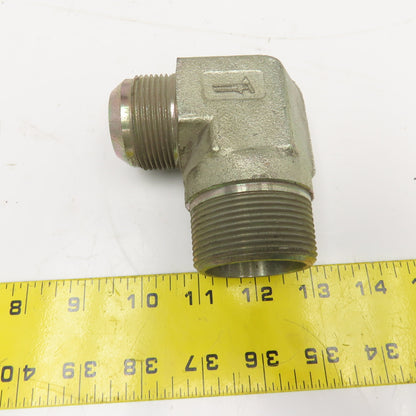1-1/4" JIC Male x 1-1/2" NPT Male Elbow 90°
