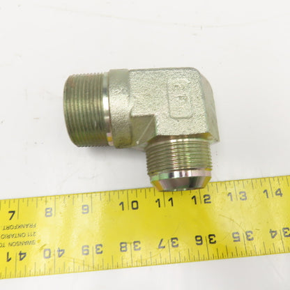 1-1/4" JIC Male x 1-1/2" NPT Male Elbow 90°
