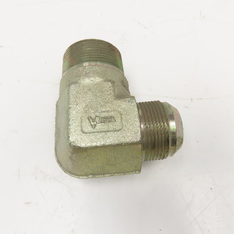 1-1/4" JIC Male x 1-1/2" NPT Male Elbow 90°