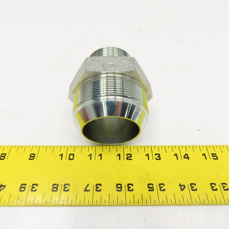 2" JIC Male x 1-1/2" NPT Male Elbow 90°