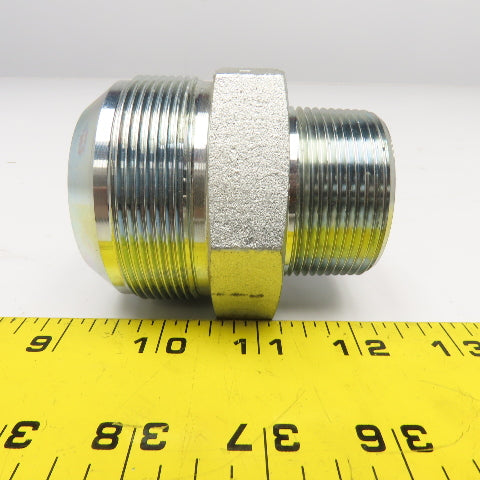2" JIC Male x 1-1/2" NPT Male Elbow 90°
