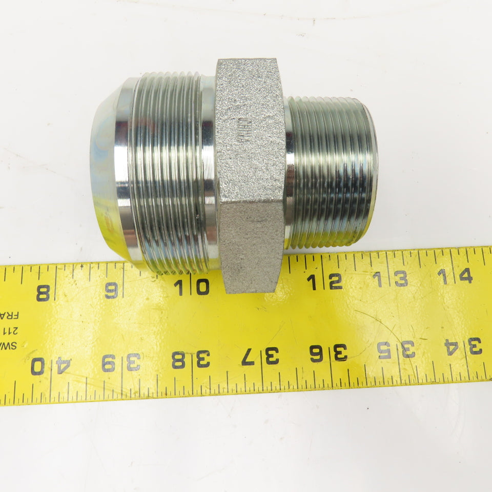 2" JIC Male x 1-1/2" NPT Male Elbow 90°
