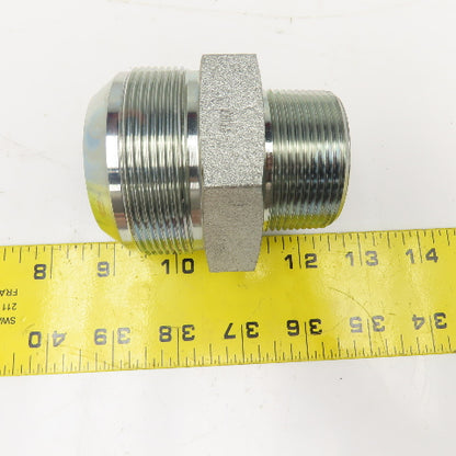 2" JIC Male x 1-1/2" NPT Male Elbow 90°