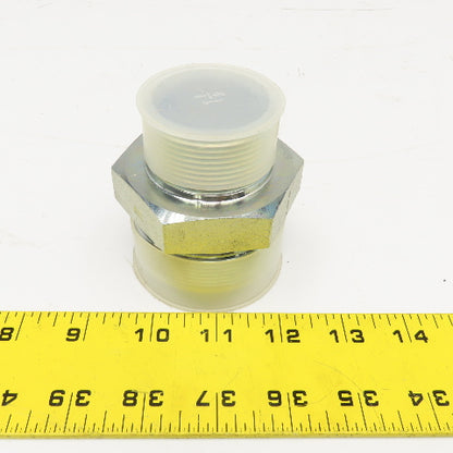 2" JIC Male x 1-1/2" NPT Male Elbow 90°