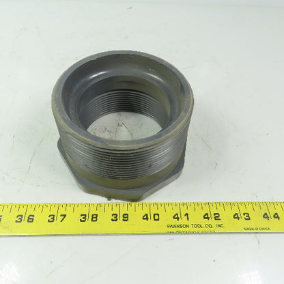 4" X 3" Schedule 80 Gray PVC Reducer Bushing MPT X FPT