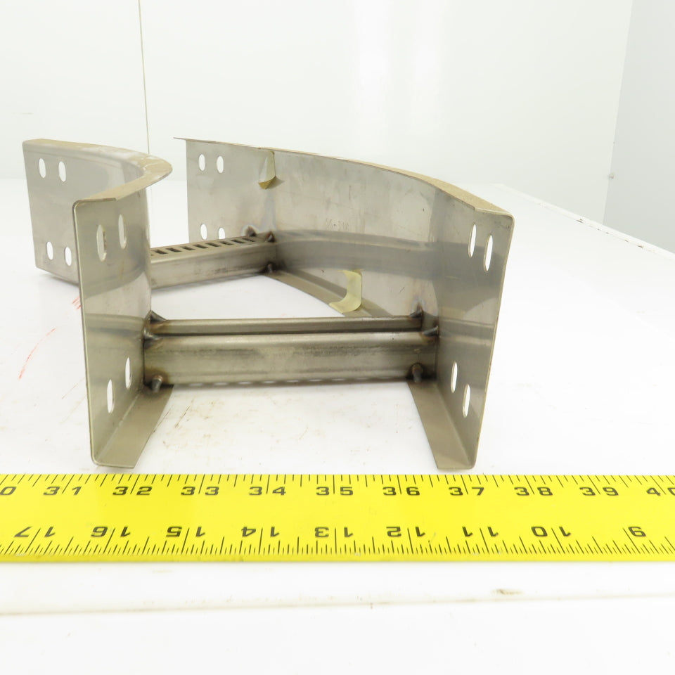 Cooper 4SS6MR-06-45HB12 B-Line Stainless Steel 45° Ladder Cable Tray 6" W