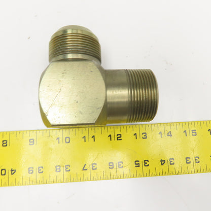 1-1/2" JIC Flare Male x 1-1/2" NPT Male Elbow 90°