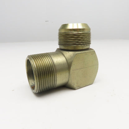 1-1/2" JIC Flare Male x 1-1/2" NPT Male Elbow 90°