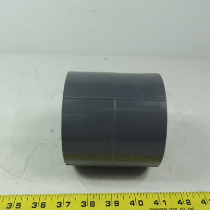 NIBCO 3" FPT x 3" Slip Schedule 80 Gray PVC Straight Pipe Coupling