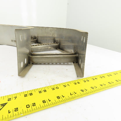 Cooper 90HB12 Stainless Steel 90 Deg Ladder Cable Tray 6"W x 4"H