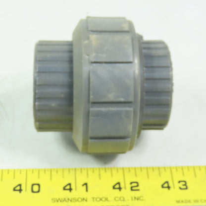 NIBCO 1" Slip x Slip Union  Schedule 80 Gray Lot of 3