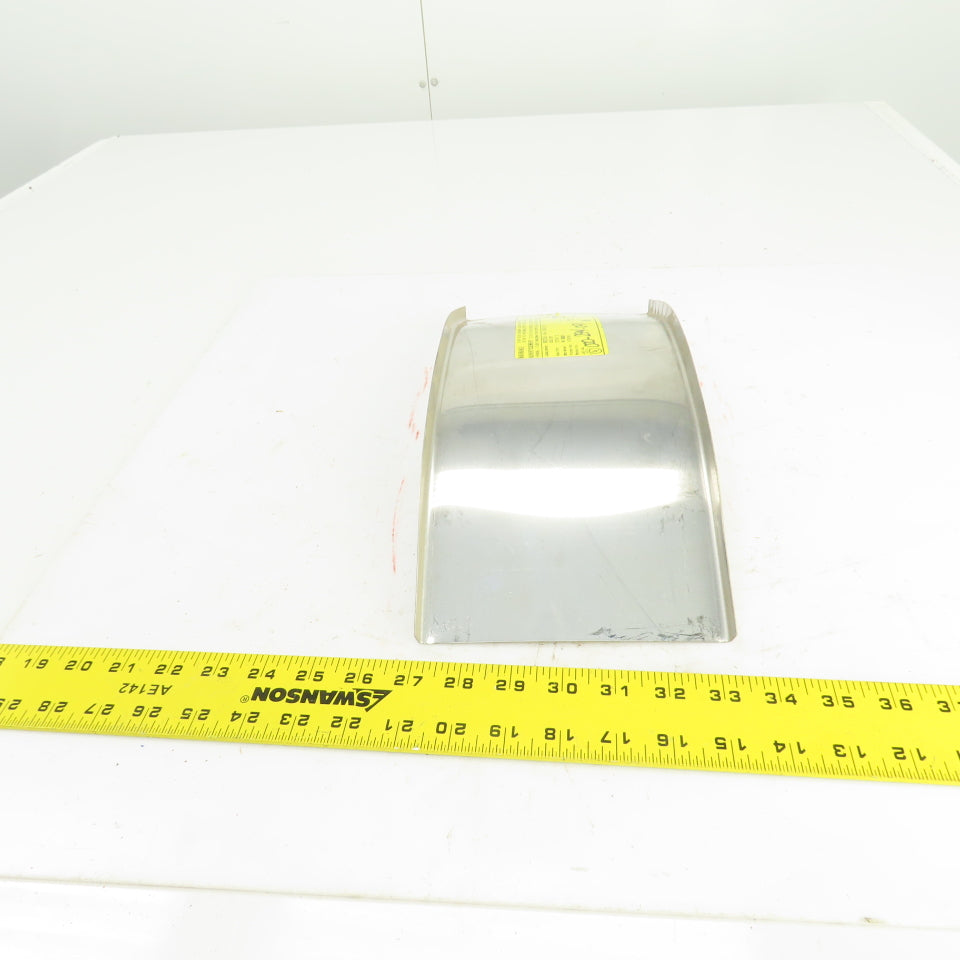 Cooper 45VI12 Stainless Steel 45 Deg Ladder Cable Tray Cover 12" Radius