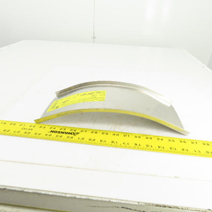 Cooper 45VI12 Stainless Steel 45 Deg Ladder Cable Tray Cover 12" Radius