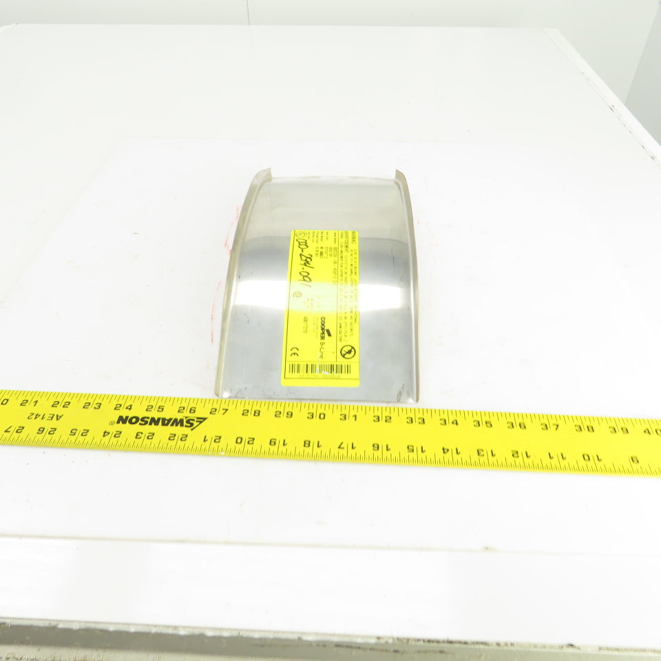 Cooper 45VI12 Stainless Steel 45 Deg Ladder Cable Tray Cover 12" Radius