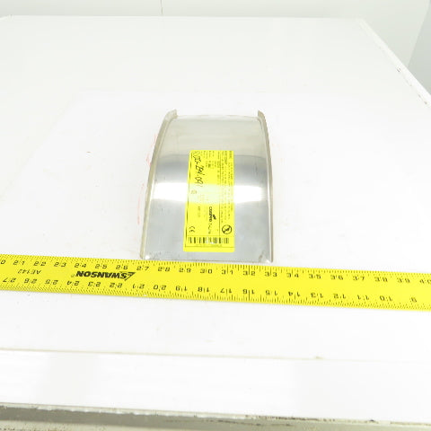 Cooper 45VI12 Stainless Steel 45 Deg Ladder Cable Tray Cover 12" Radius