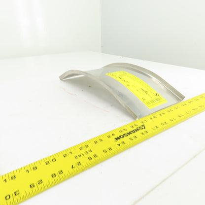 Cooper 45VI12 Stainless Steel 45 Deg Ladder Cable Tray Cover 12" Radius