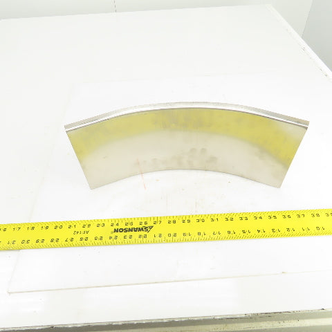 Cooper 45VI12 Stainless Steel 45 Deg Ladder Cable Tray Cover 12" Radius