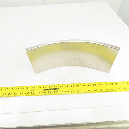 Cooper 45VI12 Stainless Steel 45 Deg Ladder Cable Tray Cover 12" Radius