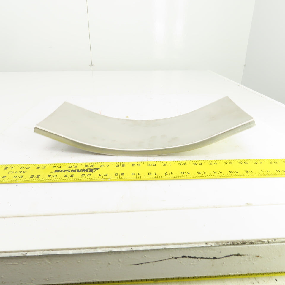 Cooper 45VI12 Stainless Steel 45 Deg Ladder Cable Tray Cover 12" Radius