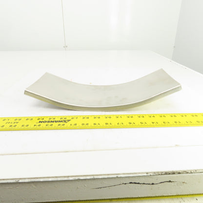 Cooper 45VI12 Stainless Steel 45 Deg Ladder Cable Tray Cover 12" Radius