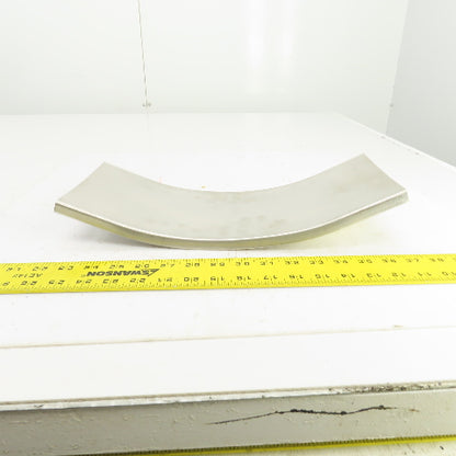 Cooper 45VI12 Stainless Steel 45 Deg Ladder Cable Tray Cover 12" Radius