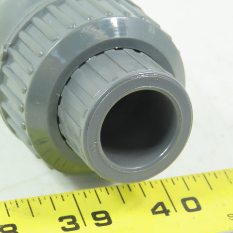 Colonial V07232B Ball Check Valve 1/2" Slip x FPT PVC