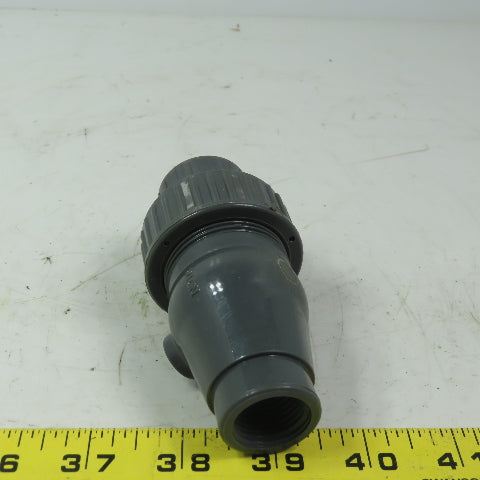 Colonial V07232B Ball Check Valve 1/2" Slip x FPT PVC