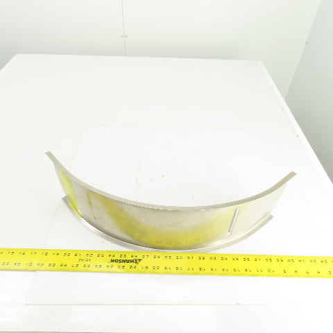 Cooper 812SS-06-90VI12 6" Wide Stainless Steel 90° Cable Tray Cover Inside Bend