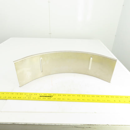 Cooper 812SS-06-90VI12 6" Wide Stainless Steel 90° Cable Tray Cover Inside Bend