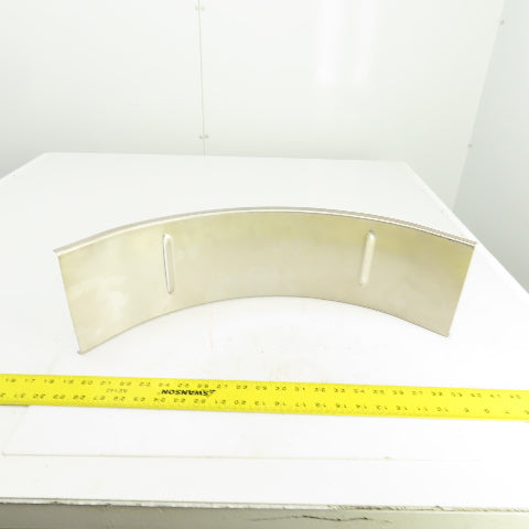 Cooper 812SS-06-90VI12 6" Wide Stainless Steel 90° Cable Tray Cover Inside Bend