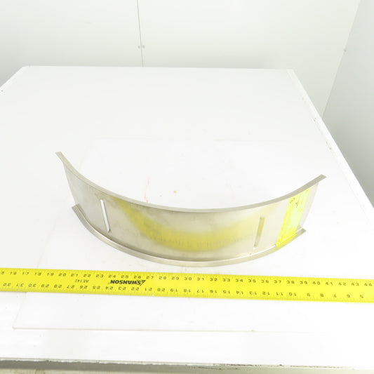 Cooper 812SS-06-90VI12 6" Wide Stainless Steel 90° Cable Tray Cover Inside Bend