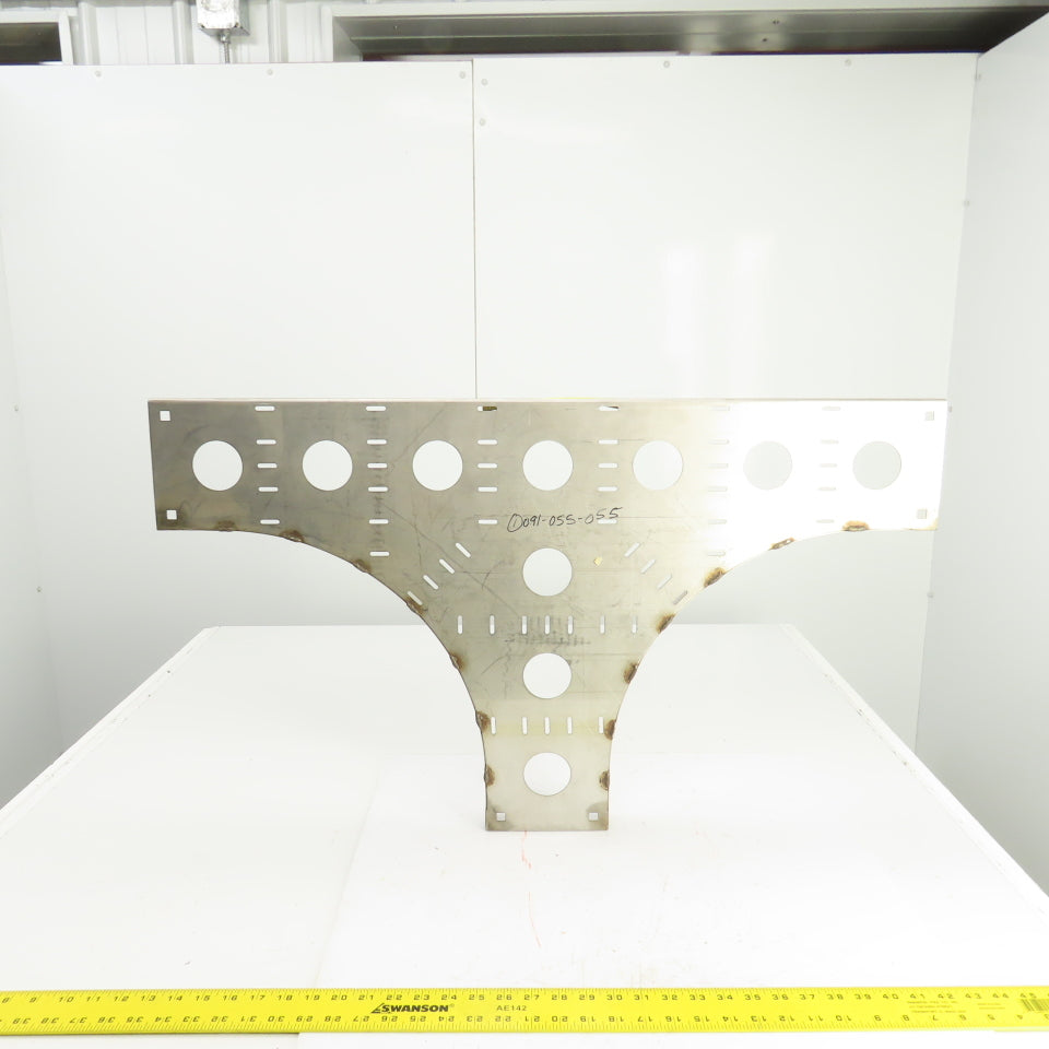 Cooper SS6CC-06-HT12 Stainless Steel Cable Tray Race Horizontal 6" Tee 12"Radius