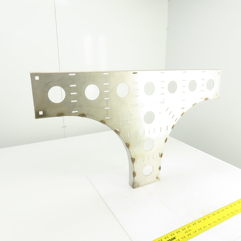Cooper SS6CC-06-HT12 Stainless Steel Cable Tray Race Horizontal 6" Tee 12"Radius