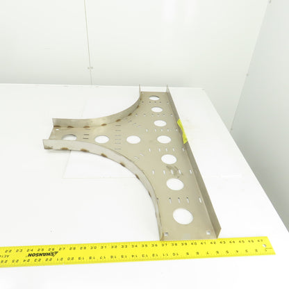 Cooper SS6CC-06-HT12 Stainless Steel Cable Tray Race Horizontal 6" Tee 12"Radius