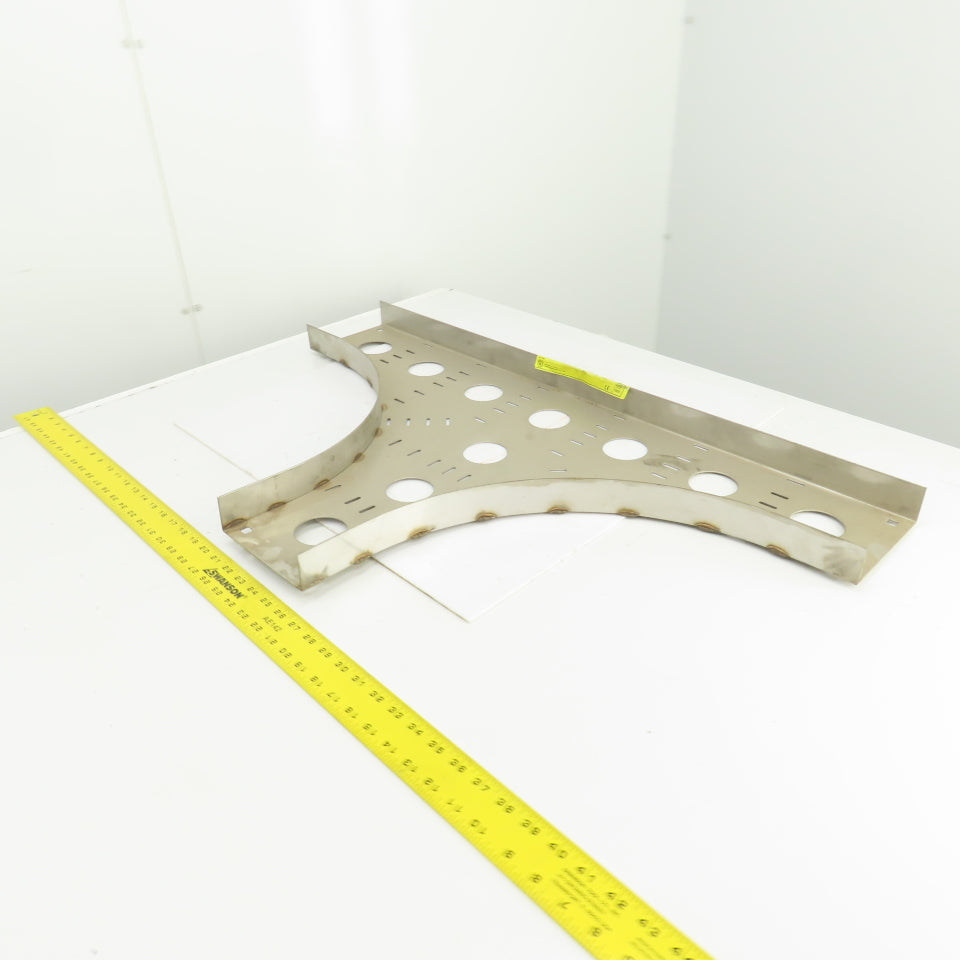Cooper SS6CC-06-HT12 Stainless Steel Cable Tray Race Horizontal 6" Tee 12"Radius