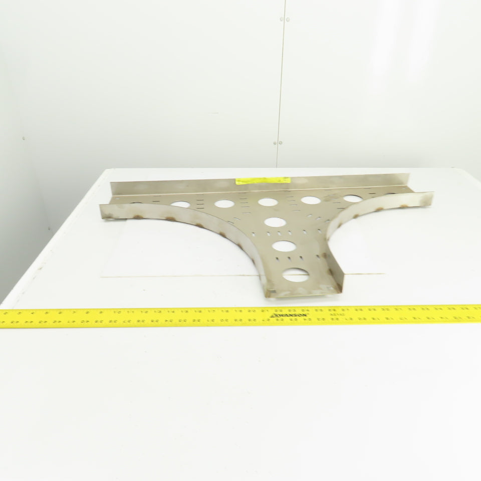 Cooper SS6CC-06-HT12 Stainless Steel Cable Tray Race Horizontal 6" Tee 12"Radius