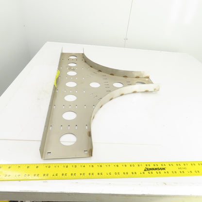 Cooper SS6CC-06-HT12 Stainless Steel Cable Tray Race Horizontal 6" Tee 12"Radius