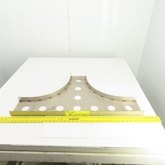 Cooper SS6CC-06-HT12 Stainless Steel Cable Tray Race Horizontal 6" Tee 12"Radius