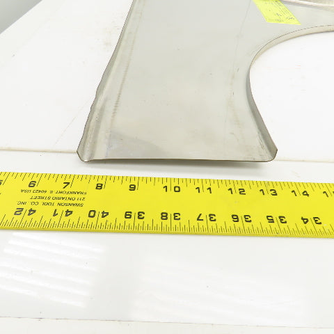 Cooper HT12 Stainless Steel Cable Tray Race Horizontal 6" Tee Cover 12"Radius