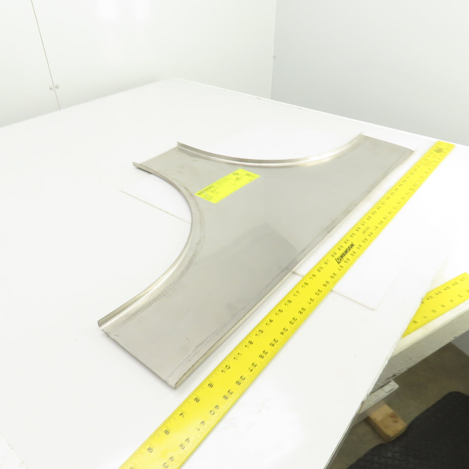 Cooper HT12 Stainless Steel Cable Tray Race Horizontal 6" Tee Cover 12"Radius
