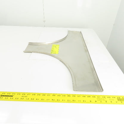Cooper HT12 Stainless Steel Cable Tray Race Horizontal 6" Tee Cover 12"Radius