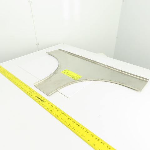 Cooper HT12 Stainless Steel Cable Tray Race Horizontal 6" Tee Cover 12"Radius